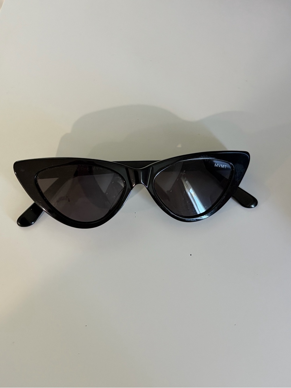 MVMT Black Cat-Eye Sunglasses